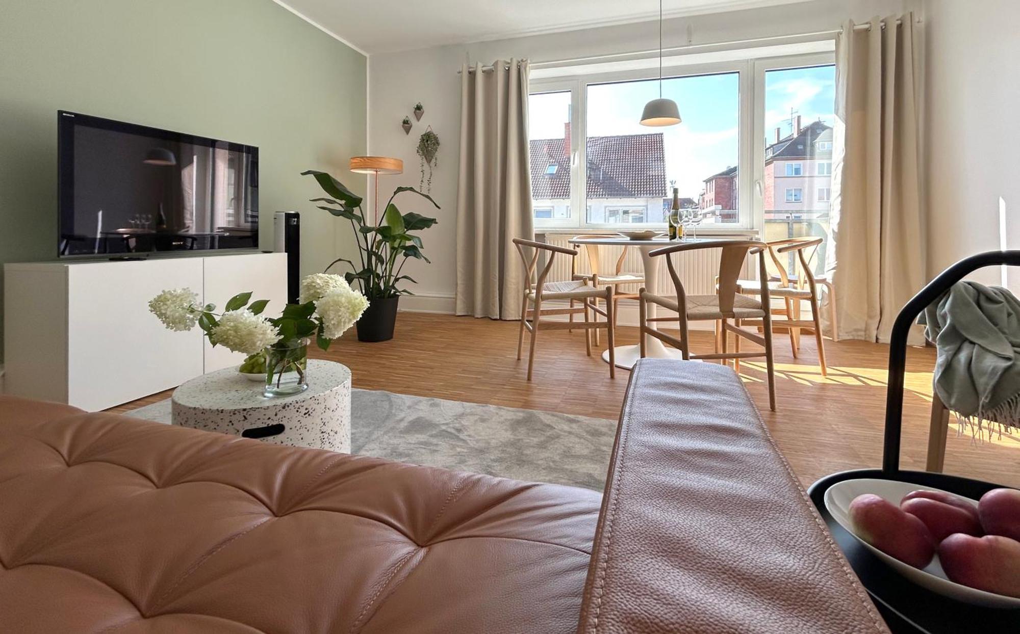Neues Trendy Appartement In Ганновер Экстерьер фото